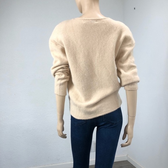 Vintage Outlander cream,beige overside sweater S:L - Picture 7 of 16
